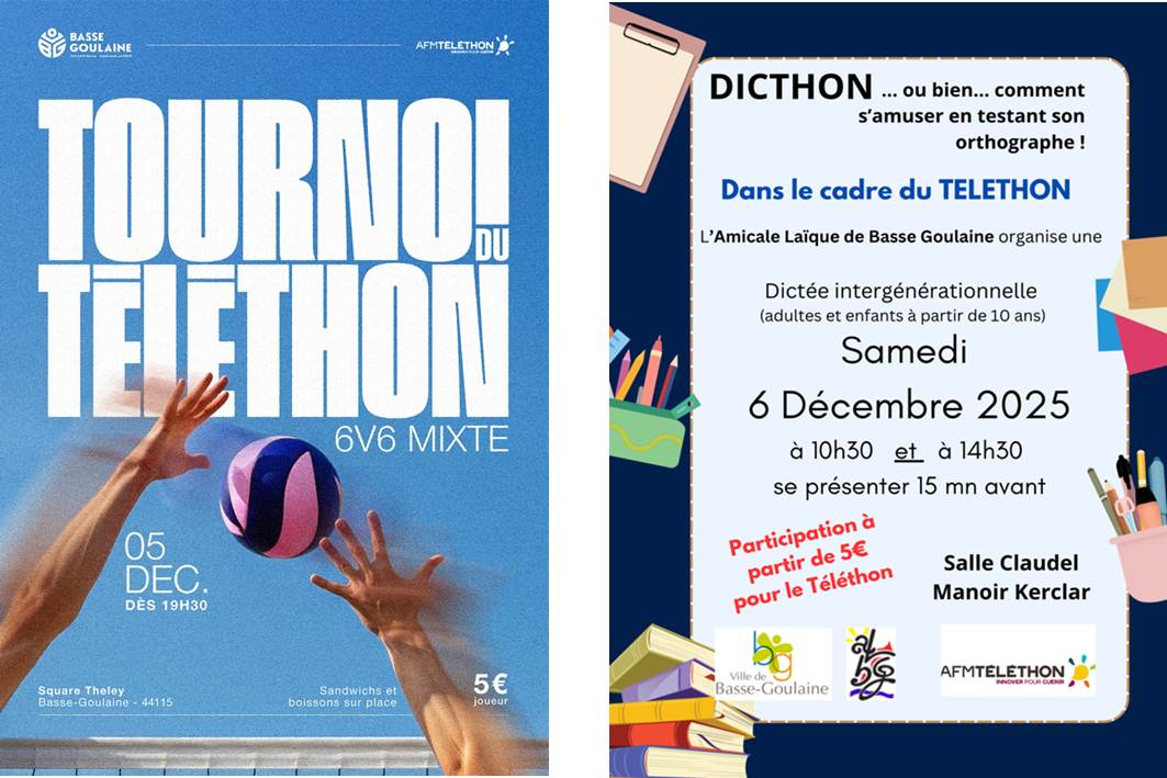 Téléthon 2025 - Actions