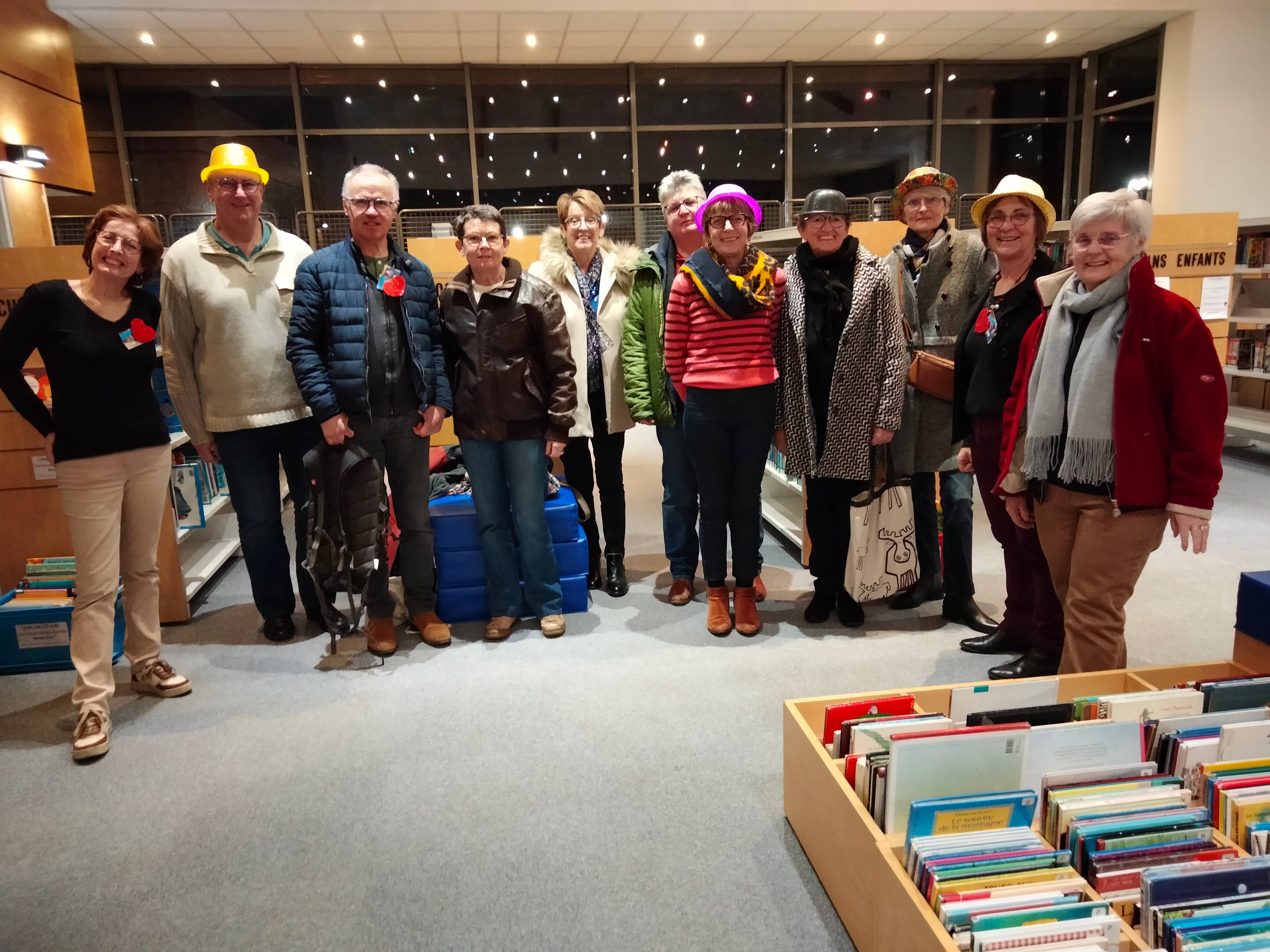 groupe bénévoles nuit lecture 2024