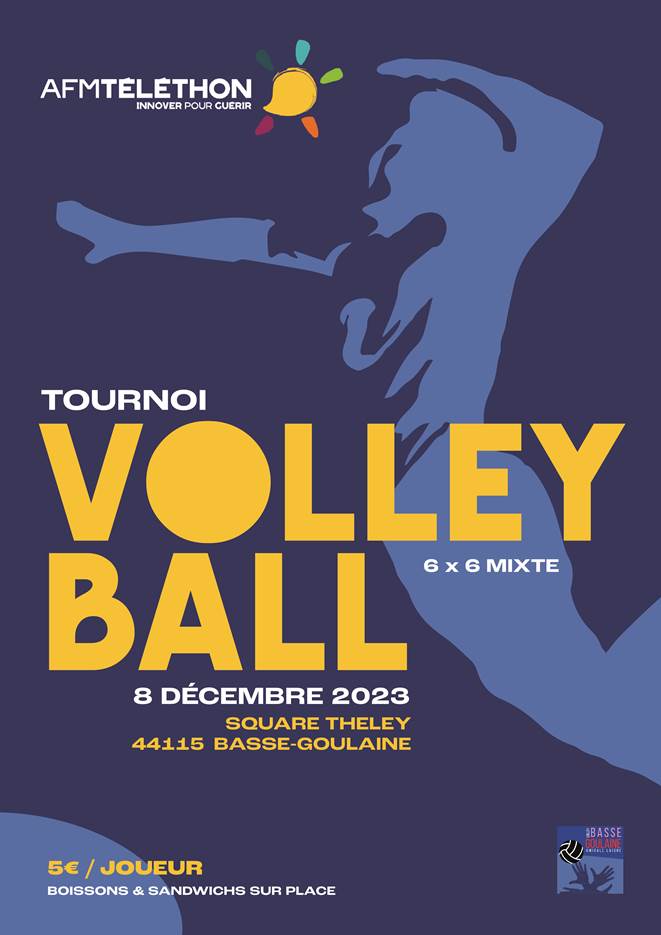 Tournoi de VOLLEY TELETHON